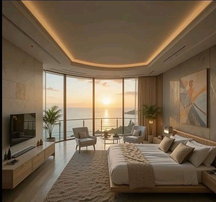 asthetic bed room